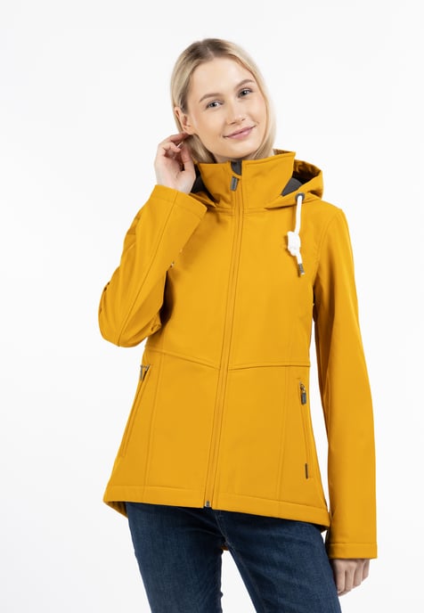 ICEBOUND softshell jas Dames mosterd - Image 2