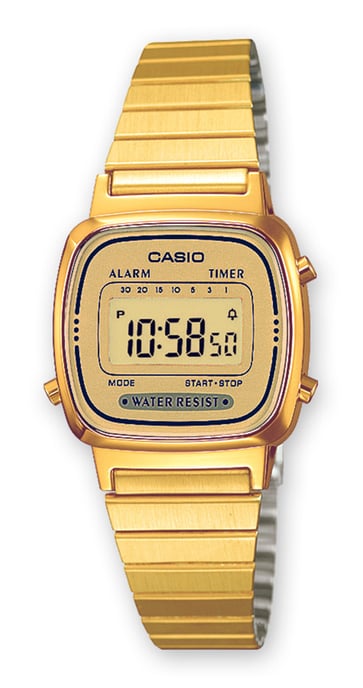 Casio Casio Collection Women's Gold Watch LA670WEGA-9EF - Image 1
