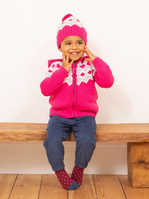 Kite Clothing Jurassic Cosy Hat Pink