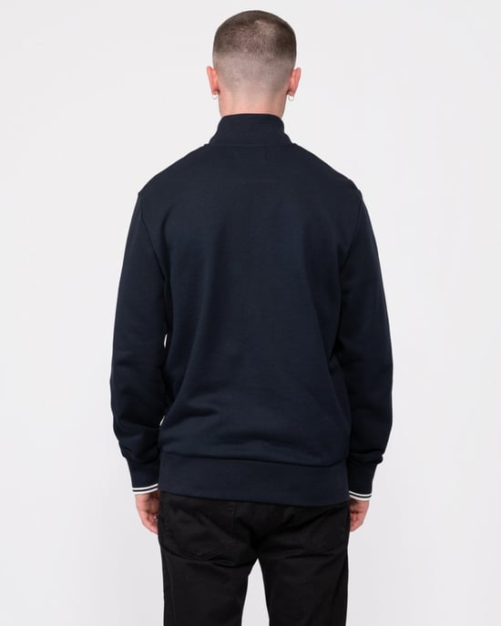 Fred Perry Mens Half Zip Sweatshirt