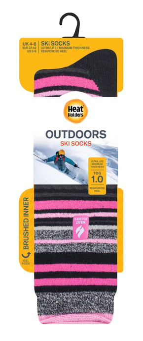 HEAT HOLDERS LITE - Termiska ultratunna funkiga skidstrumpor för herrar - Image 2