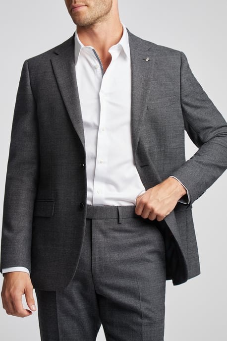 Slim Fit Semi Plain Jacket - Image 1