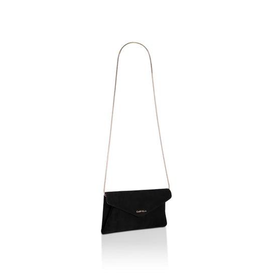 Carvela Suedette Megan Envelope Clutch Bag