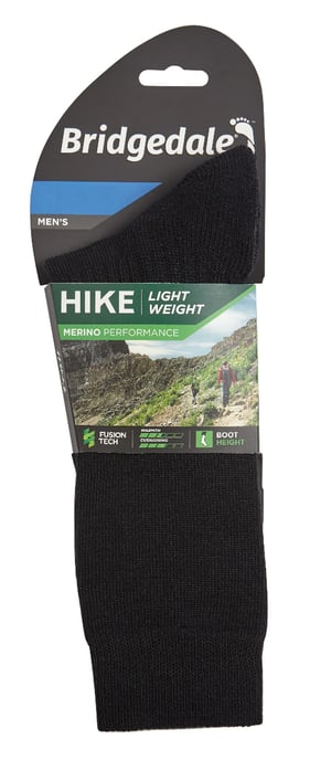 Bridgedale - Heren Wandelsokken Lichtgewicht Merino - Zwart - Image 2