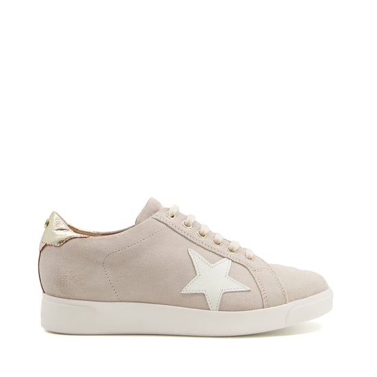 Dune Ladies EDRISS Star Motif Lace Up Trainers - Image 2