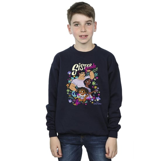 Disney Boys Encanto Sister Goals Sweatshirt (Navy Blue)