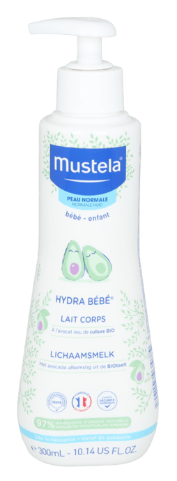 Mustela Hydra Bebe Kroppsmjölk 300ml - Image 1