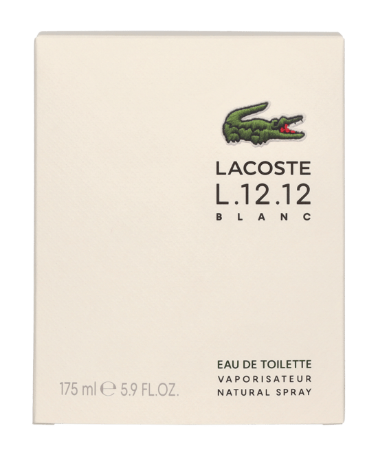 Lacoste E.D.L. L.12.12 Blanc Edt Spray 175 ml - Image 2