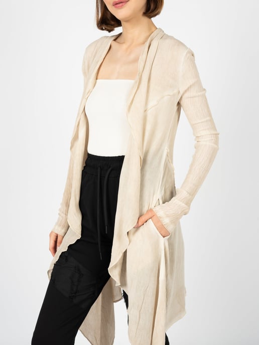 La Haine Inside Us Cardigan Libby Woman's Beige - Image 3