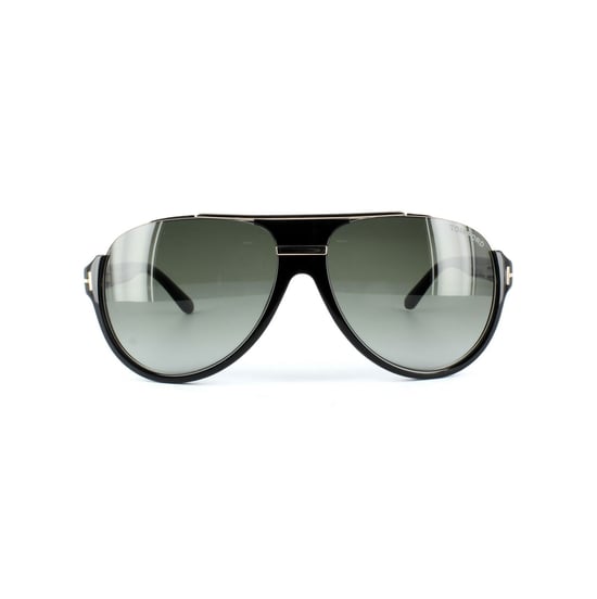 Tom Ford Sunglasses 0334 Dimitry 01P Shiny Black Green Gradient - Image 1