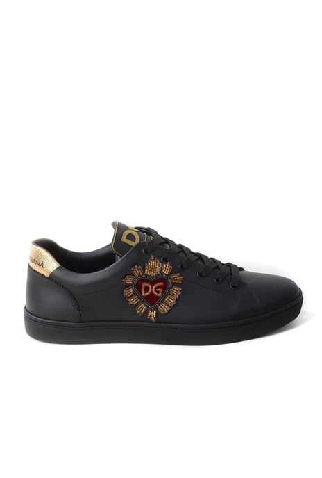 Dolce & Gabbana Men Embroidered Low-top Sneakers - Image 3