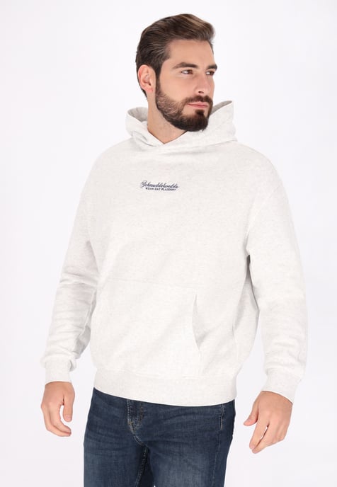 Schmuddelwedda Sweatshirt Heren wol wit melange - Image 3