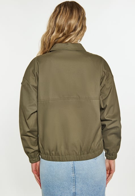 Dreimaster Blouson Dames militaire olijf - Image 4