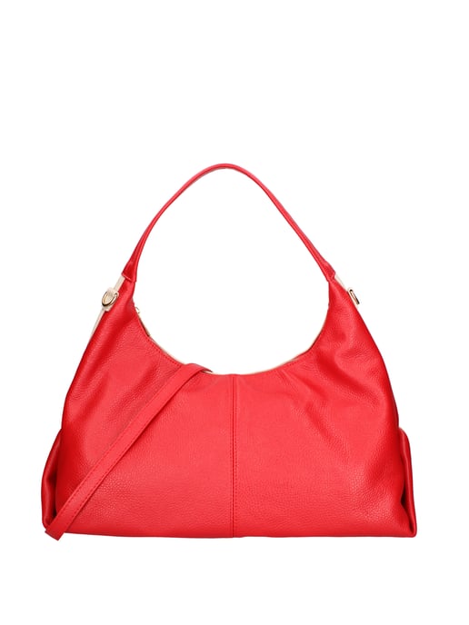 Roberta Rossi Shoulder Bag Women RED AND BEIGE