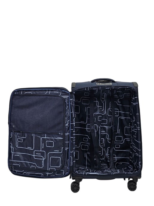 Lightweight 4 Wheel Luggage Travel Soft Cabin Bag