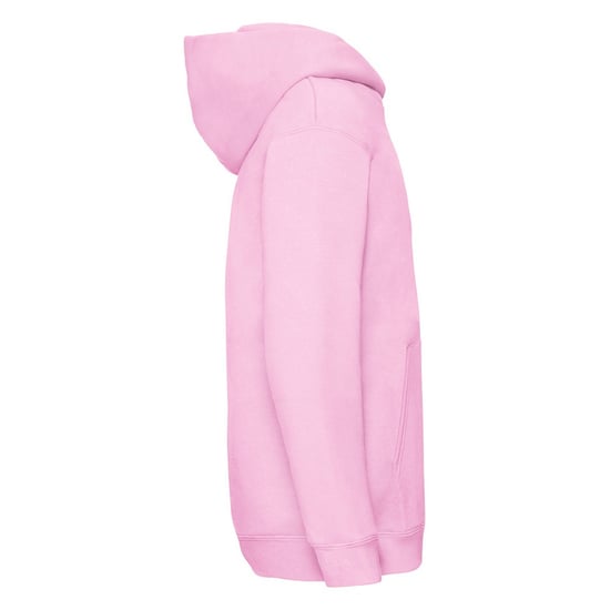 Fruit of the Loom Sweatshirt met capuchon voor kinderen/Kinderen (Lichtroze) - Image 3