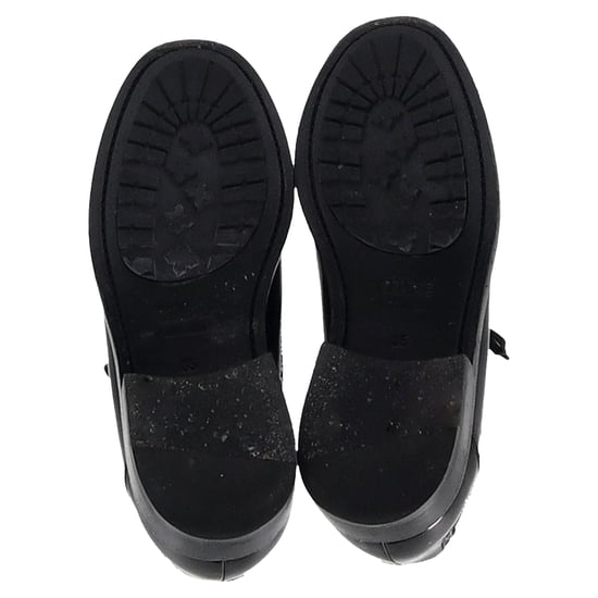 Celine Brogue Lace-Up Oxfords in Black Calfskin leather - Image 6