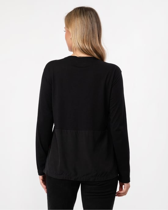 Woolrich Fluid Jersey LS Womens Tee - Image 2