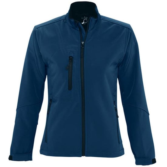 SOLS Dames/dames Roxy Soft Shell Jacket (ademend, winddicht en waterbestendig) (Afgrond blauw) - Image 1