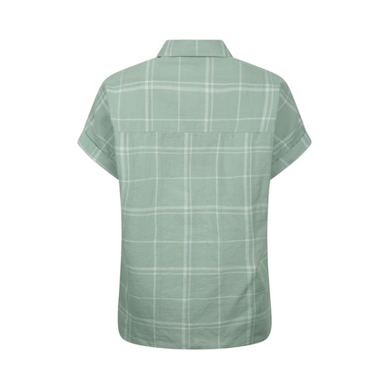 Mountain Warehouse Dames/Dames Palm Geruit Relaxed Fit Overhemd (Khaki) - Image 2