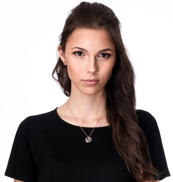 Orphelia 'Elaine' Dames 925 Sterling Zilveren Ketting met Hanger - Zilver ZH-7084 - Image 4