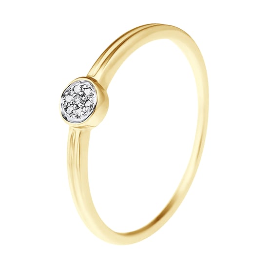 DIADEMA - Ring - Diamonds - Yellow Gold