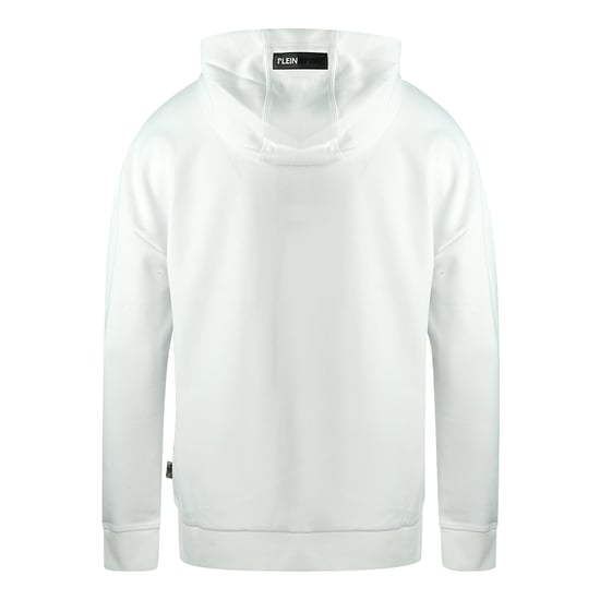 Philipp Plein Sport Utrustning Logotyp Vit Huvtröja - Image 2