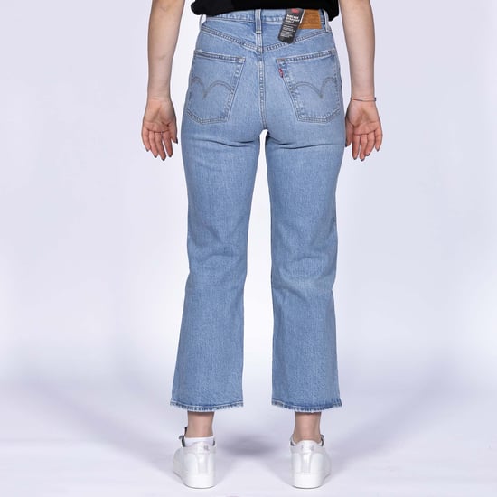 Levis Ribcage Straight Ankle Blue Jeans
