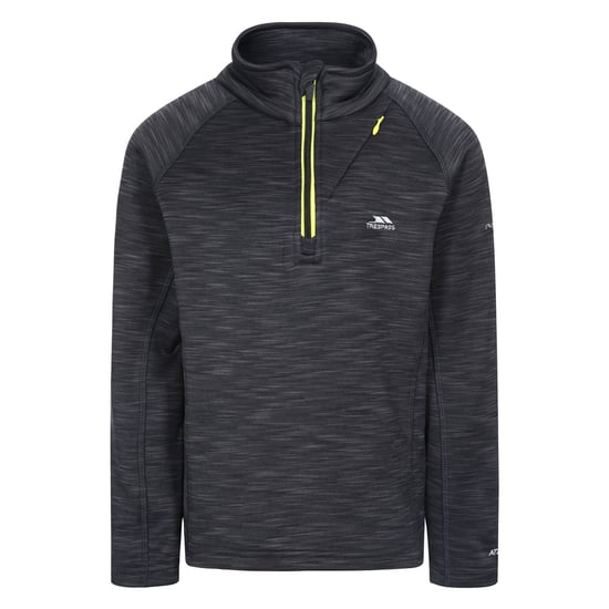 Trespass Childrens Boys Edvin Fleece Top (Black Marl)