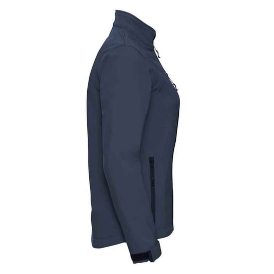 Russell Womens/Ladies 3 Layer Soft Shell Jacket (French Navy) - Image 3