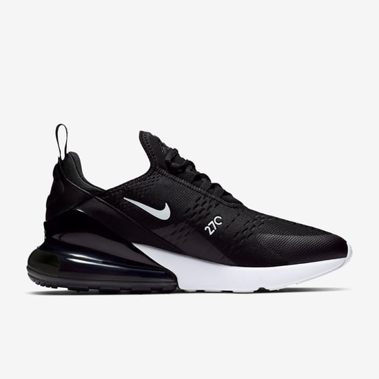 Nike Air Max 270 Trainers Black/White/Solar Red/Anthracite - Image 2