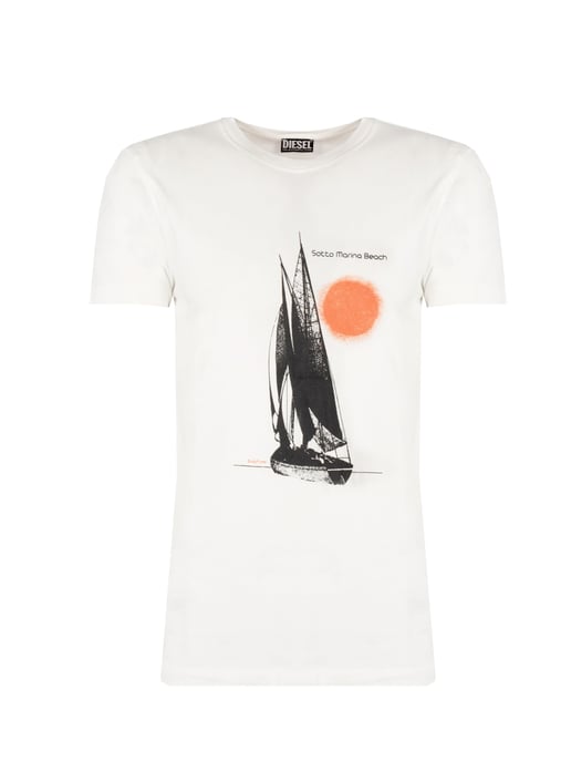 Diesel T-shirt T-Iny Herr Vit - Image 1
