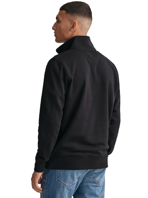 Gant | Mens Shield Half Zip Sweatshirt - Image 2