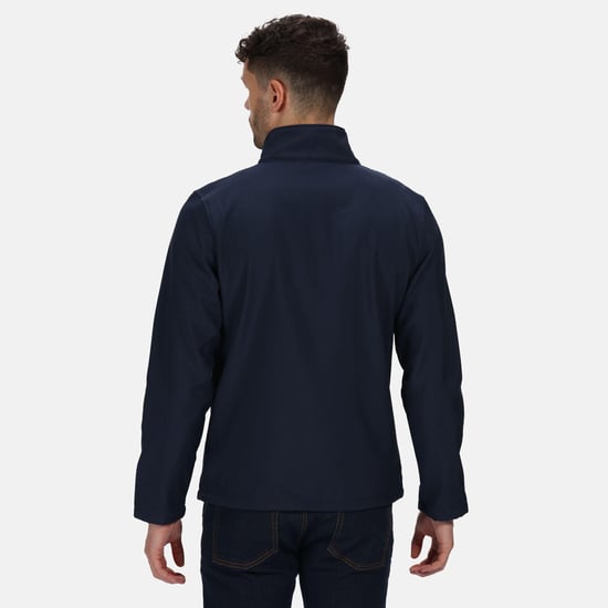 Regatta Mens Ablaze Printable Softshell Jacket (Navy/Navy)