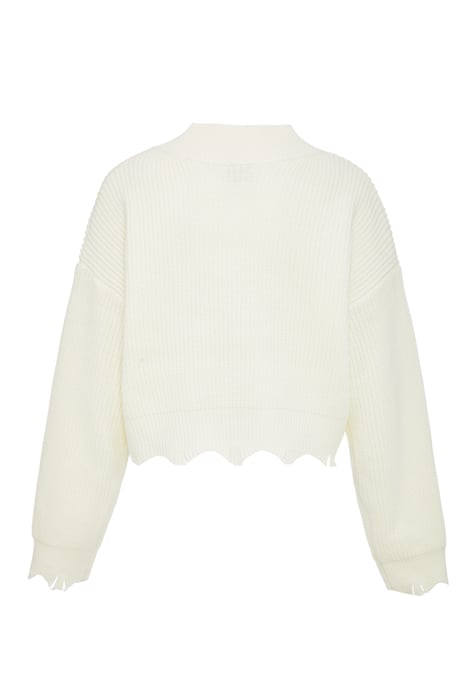 Mymo Jumper Dames wolwit - Image 2