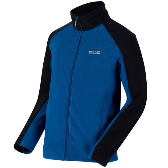Regatta Great Outdoors Mens Hedman II Two Tone Full Zip Fleece Jacket