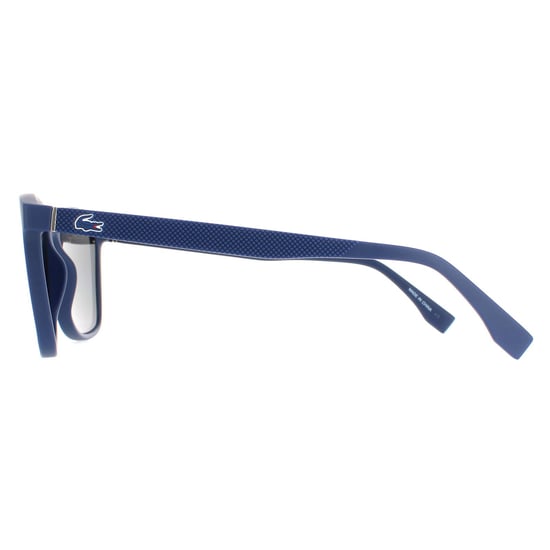 Lacoste Rectangle Mens Matte Blue Grey Polarised L860SP