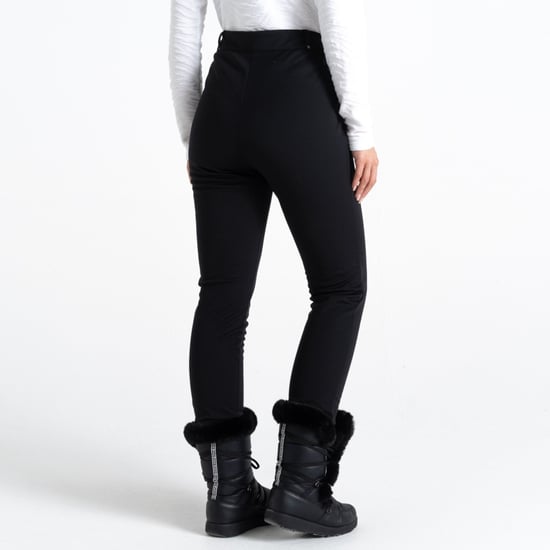 Women's Dare 2b Sleek III Waterproof Softshell Ski Pants in Black - Image 2