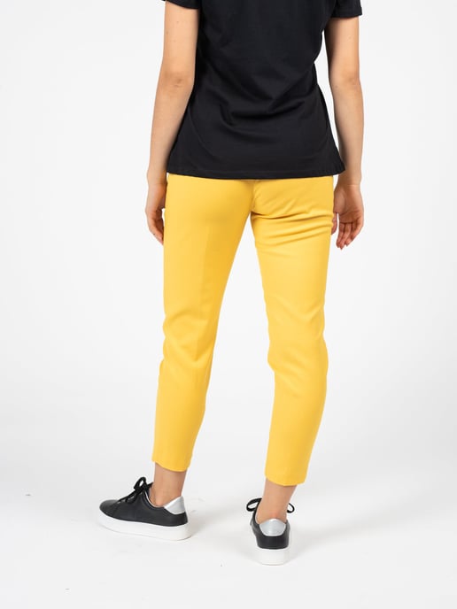 Liu Jo Trousers Lungo Woman's Yellow - Image 5