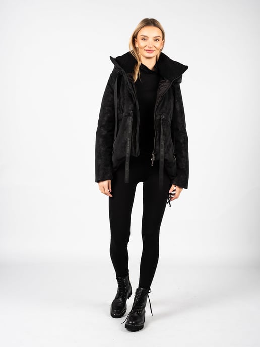 La Haine Inside Us Jacket LW643 Woman's Black