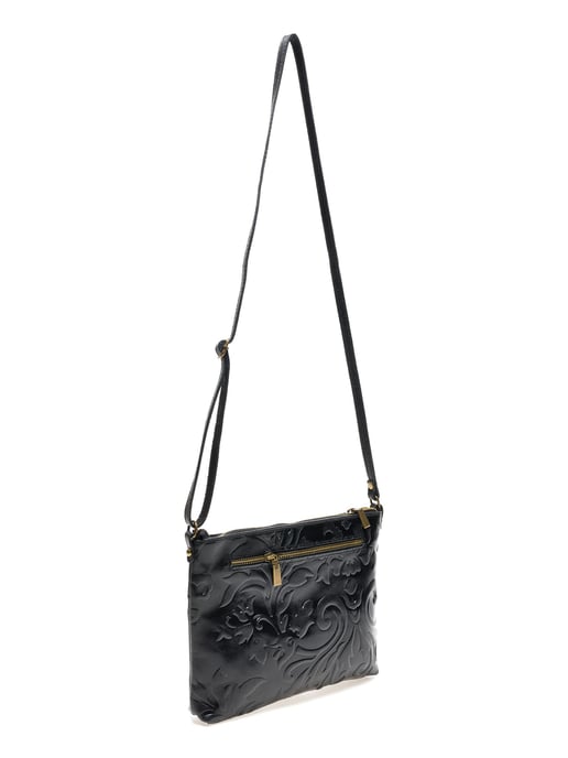 Renata Corsi SS22 RC 8087 Black Leather Bag - Image 2