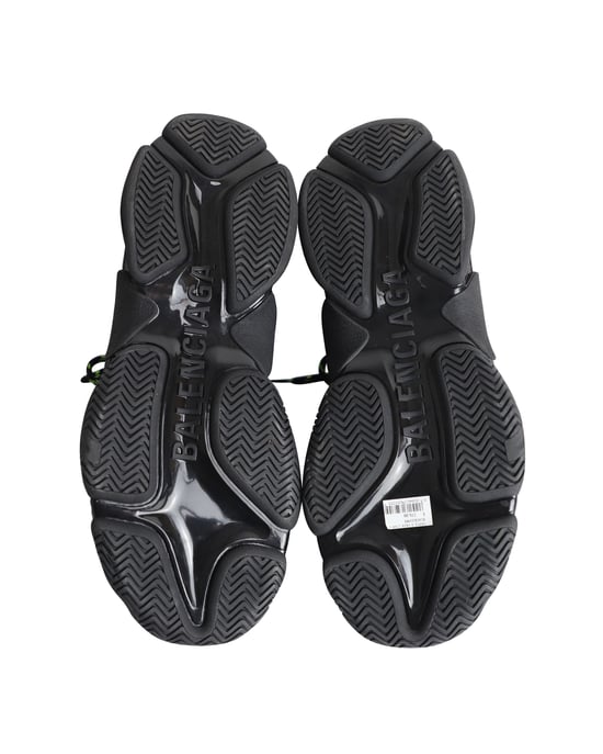 Balenciaga Triple S Allover Logo in Black Synthetic - Image 5