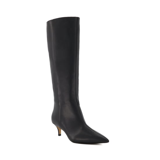Dune Ladies SMOOTH Kitten-Heeled Knee-High Boots Smooth