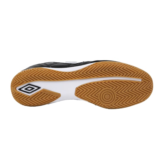 Umbro Mens Speciali Eternal Team Nt Leather Trainers (Black/White/Royal Blue) - Image 5