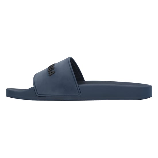 Balenciaga 3D Logo Rubber Pool Slide Sandal