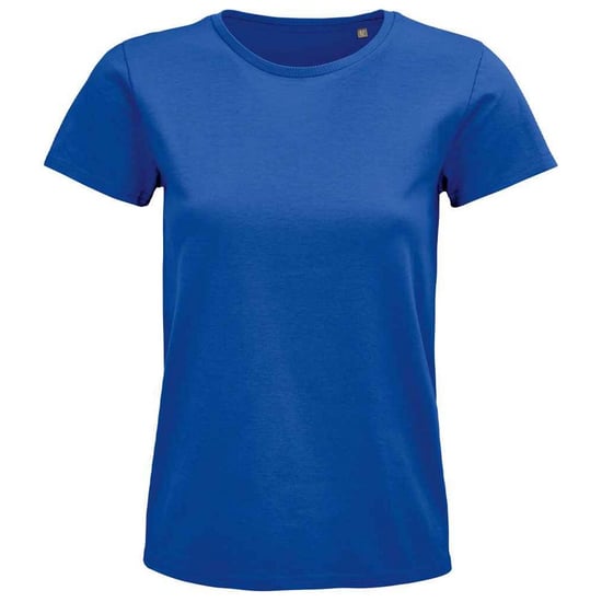 SOLS Womens/Ladies Pioneer Organic T-Shirt (Royal Blue) - Image 1