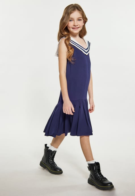 Dreimaster Dress marine - Image 3