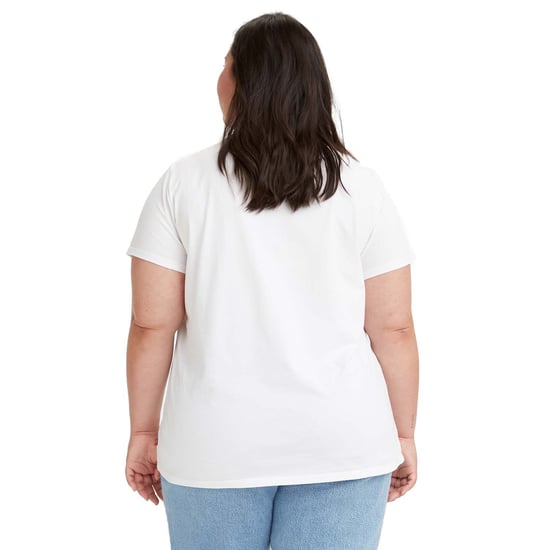 Women's Levis Plus Perfect New Logo T-Shirt in White