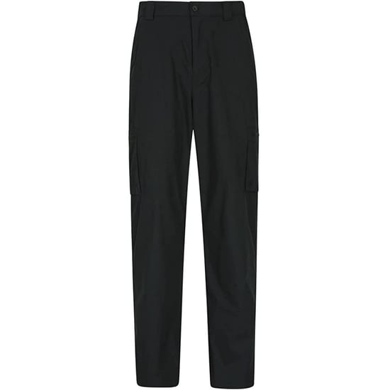 Mountain Warehouse Mens Trek II Cargo Trousers (Black) - Image 1