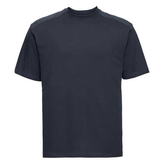 Russell Europe Mens Short Sleeve Cotton T-Shirt (French Navy) - Image 1